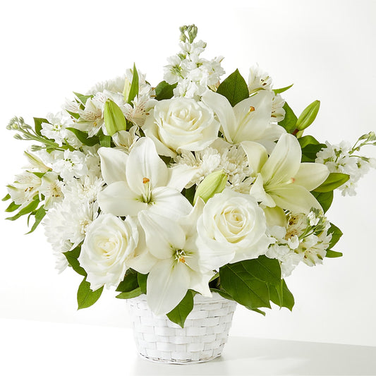 Peaceful Reflections Arrangement – AMELIA'S FLOWERS, Naples FL