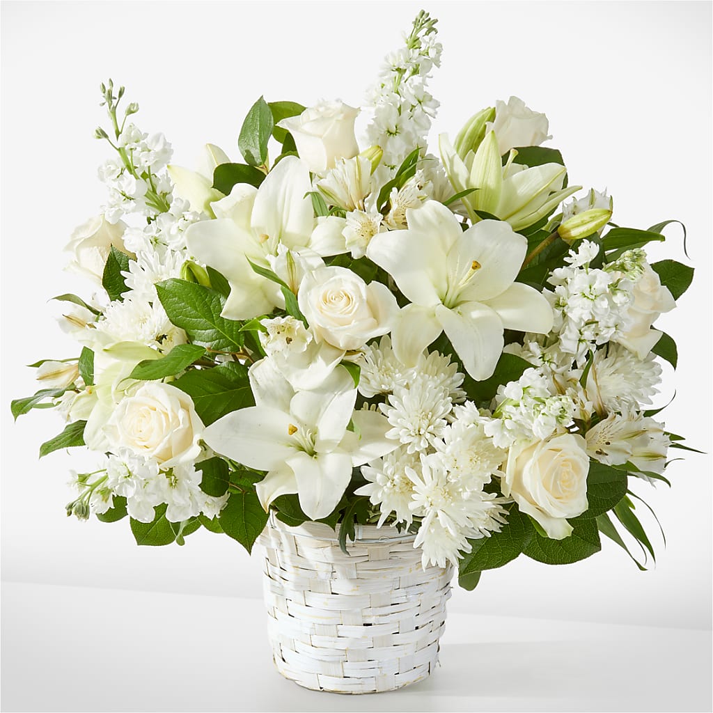 Peaceful Reflections Arrangement – AMELIA'S FLOWERS, Naples FL