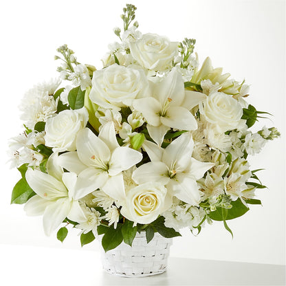 Peaceful Reflections Arrangement – AMELIA'S FLOWERS, Naples FL