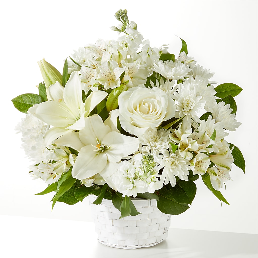 Peaceful Reflections Arrangement – AMELIA'S FLOWERS, Naples FL