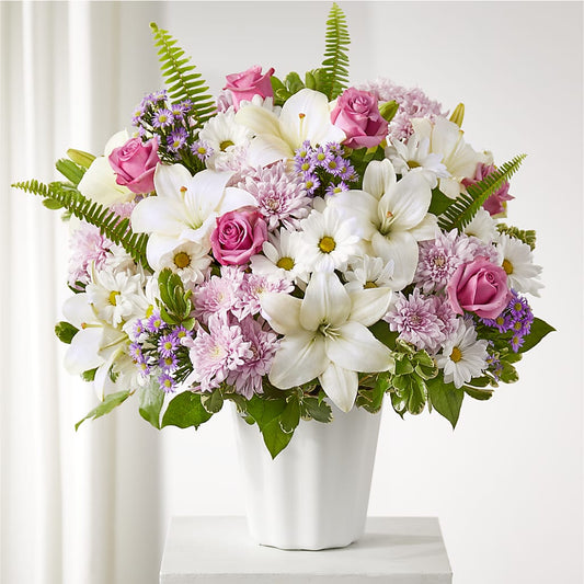 Warmest Thoughts Tabletop Basket – AMELIA'S FLOWERS, Naples FL
