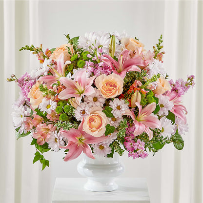 Heartfelt Gesture Urn Arrangement – AMELIA'S FLOWERS, Naples FL