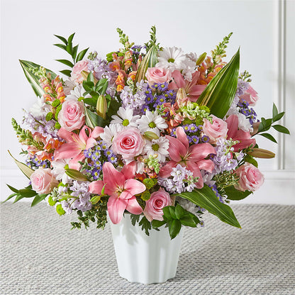 Abundant Compassion Floor Basket – AMELIA'S FLOWERS, Naples FL