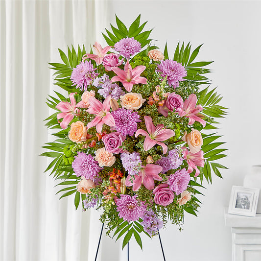 Love & Light Standing Spray – AMELIA'S FLOWERS, Naples FL