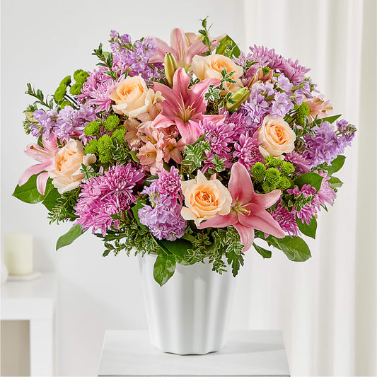 Supportive Embrace Tabletop Basket – AMELIA'S FLOWERS, Naples FL