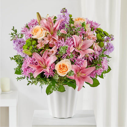 Supportive Embrace Tabletop Basket – AMELIA'S FLOWERS, Naples FL