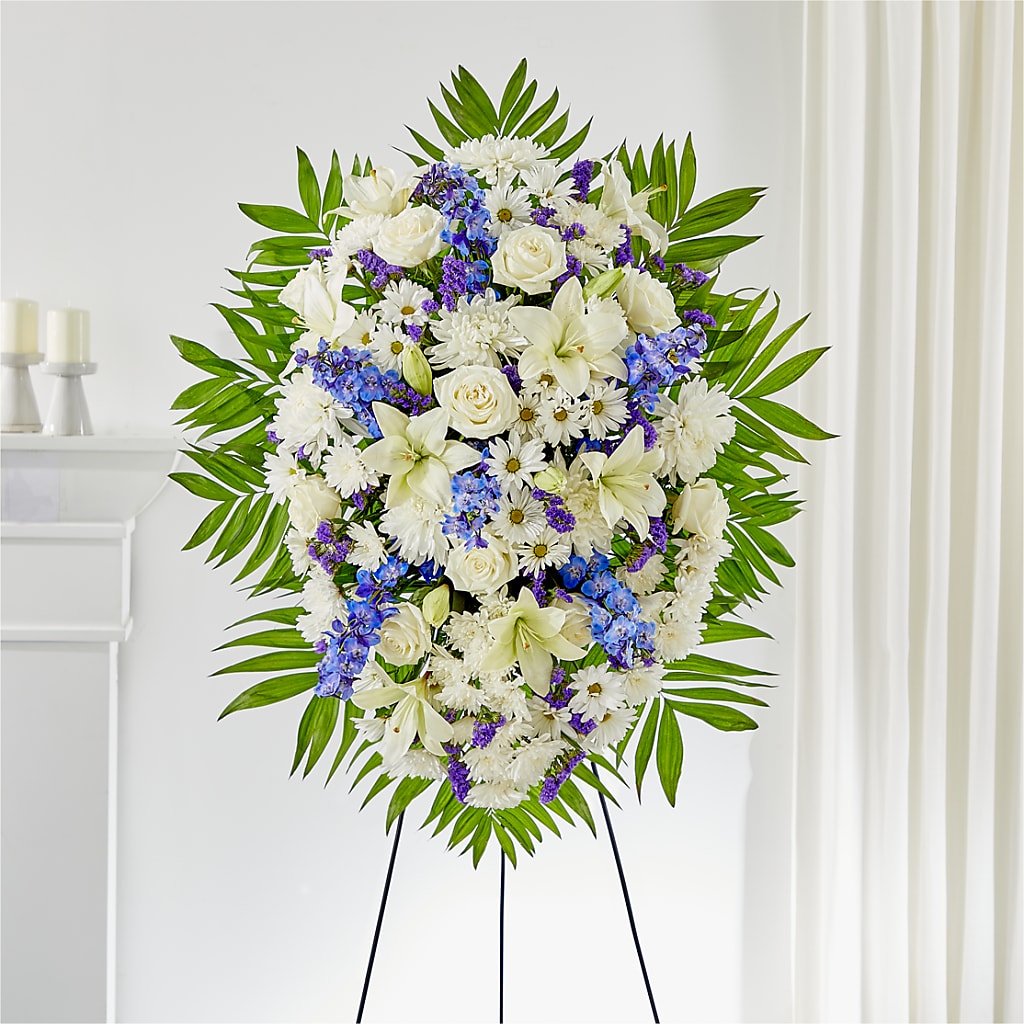 At Rest Standing Spray – AMELIA'S FLOWERS, Naples FL