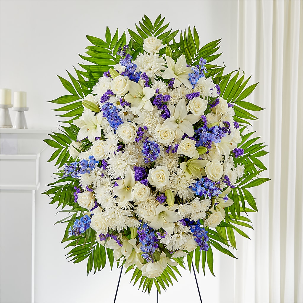 At Rest Standing Spray – AMELIA'S FLOWERS, Naples FL