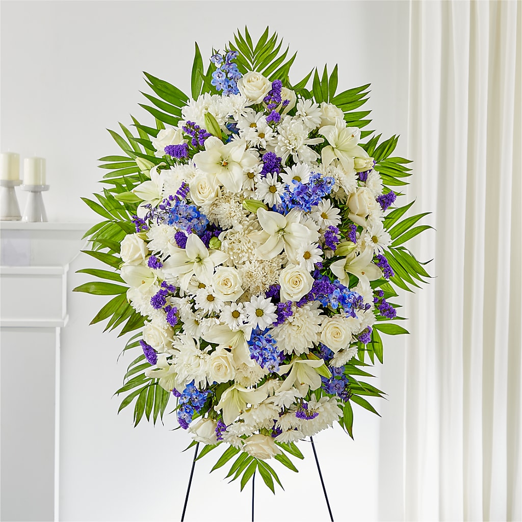 At Rest Standing Spray – AMELIA'S FLOWERS, Naples FL