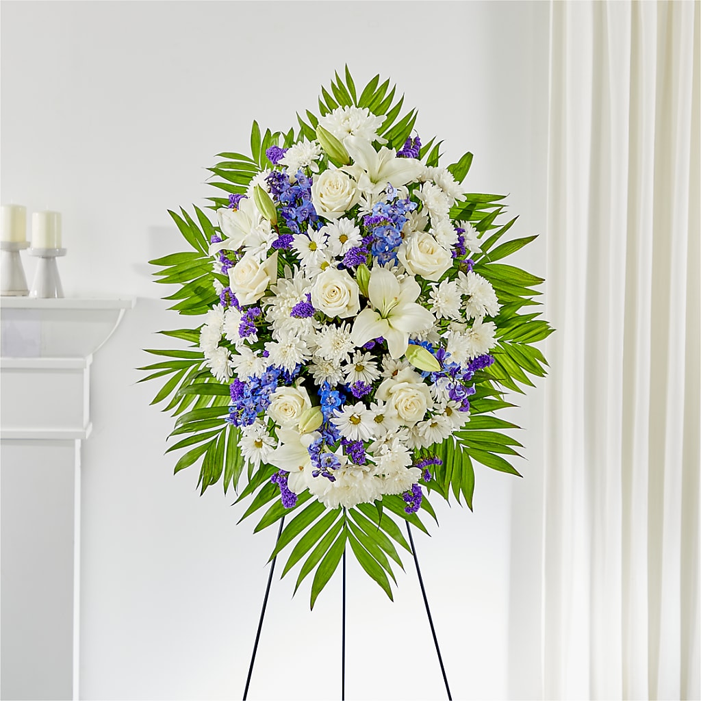 At Rest Standing Spray – AMELIA'S FLOWERS, Naples FL