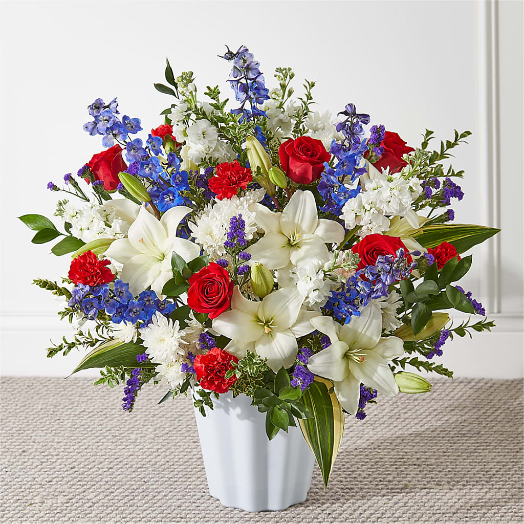 Consoled Floor Basket – AMELIA'S FLOWERS, Naples FL