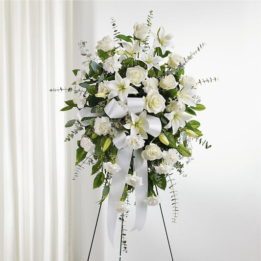 With Care Standing Spray – AMELIA'S FLOWERS, Naples FL