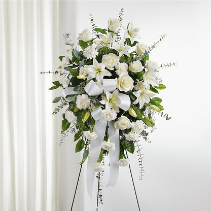 With Care Standing Spray – AMELIA'S FLOWERS, Naples FL