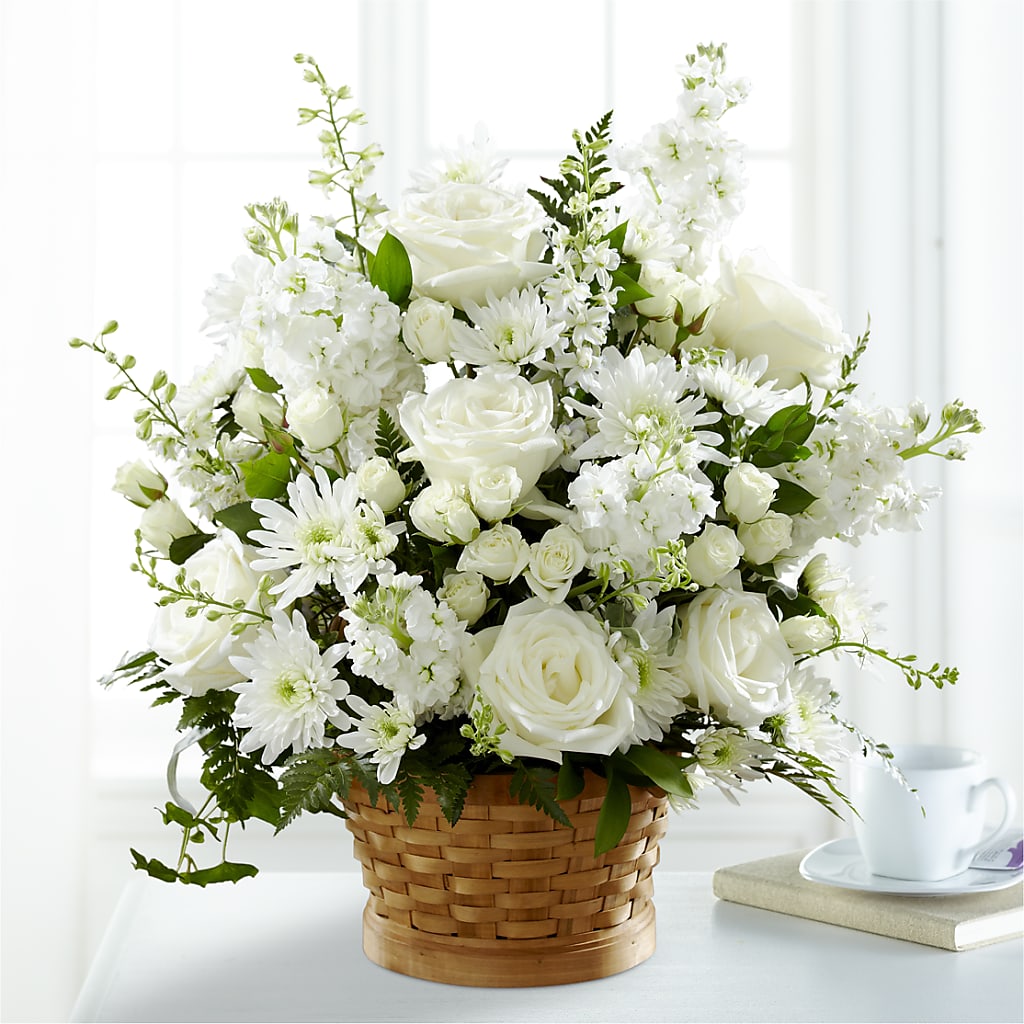 Heartfelt Condolences Arrangement – AMELIA'S FLOWERS, Naples FL