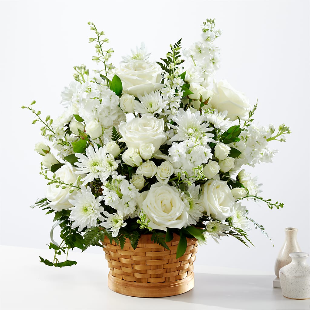 Heartfelt Condolences Arrangement – AMELIA'S FLOWERS, Naples FL