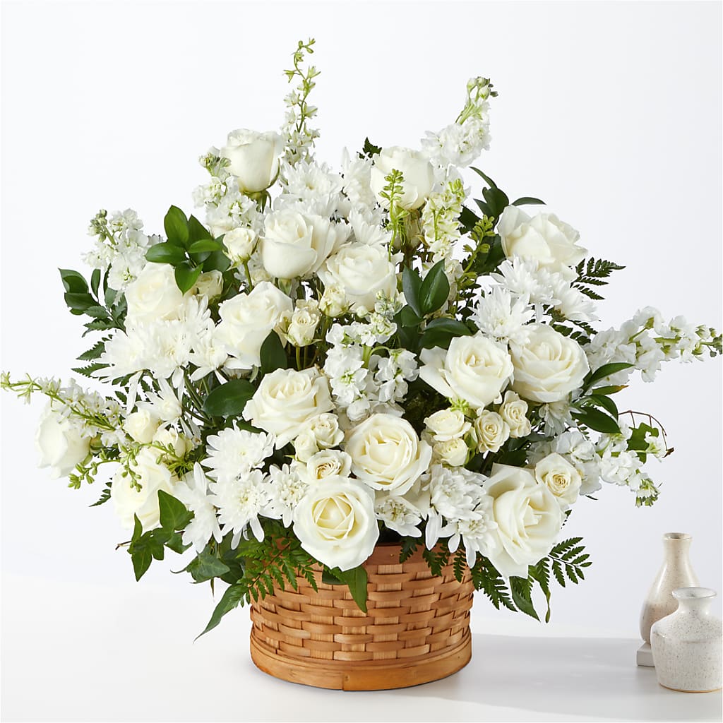 Heartfelt Condolences Arrangement – AMELIA'S FLOWERS, Naples FL