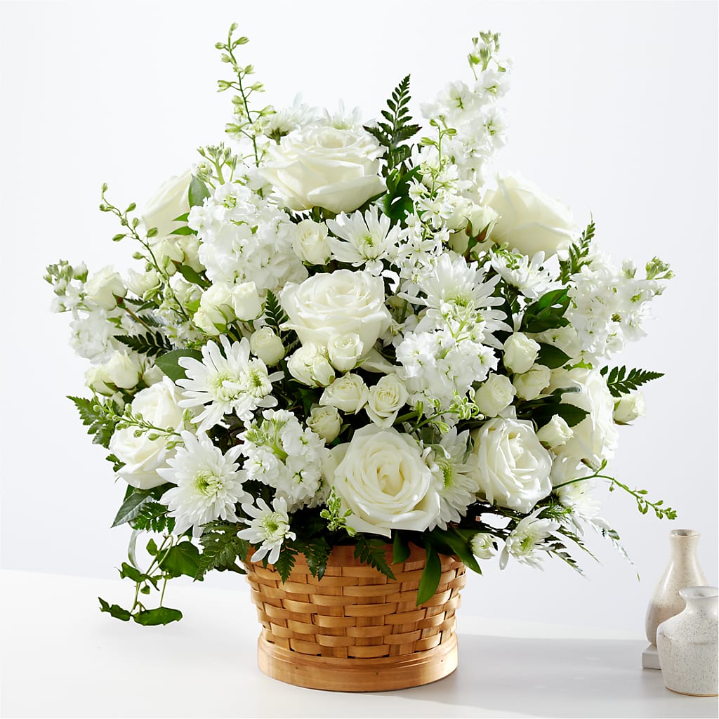 Heartfelt Condolences Arrangement – AMELIA'S FLOWERS, Naples FL