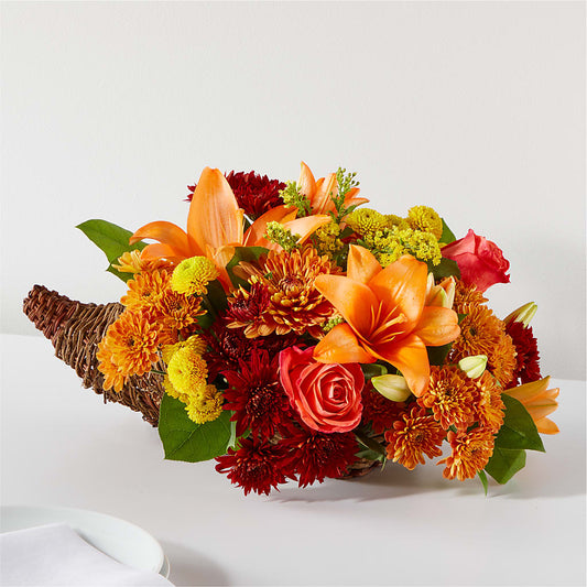 Bouquet of Blessings Cornucopia – AMELIA'S FLOWERS, Naples FL