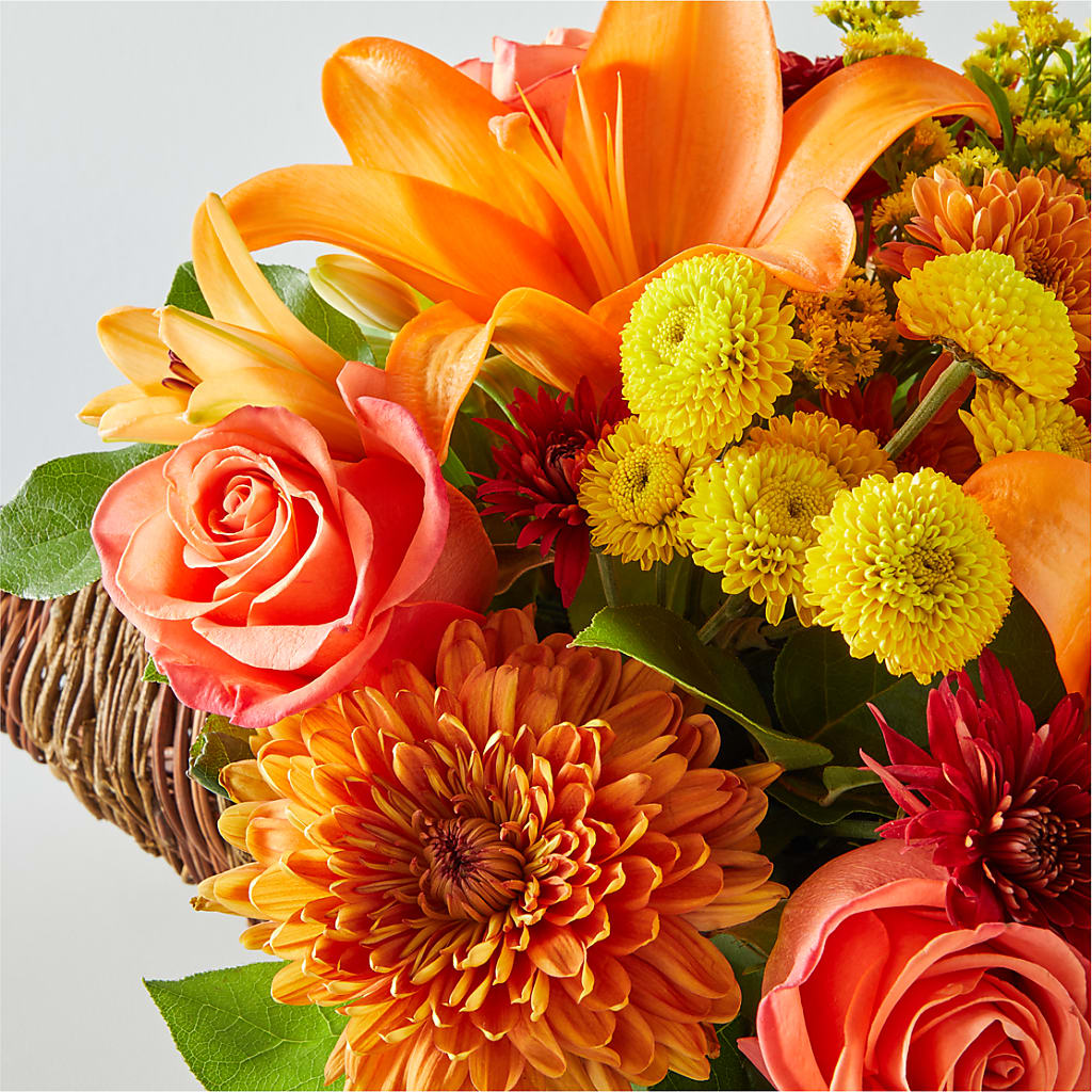 Bouquet of Blessings Cornucopia – AMELIA'S FLOWERS, Naples FL