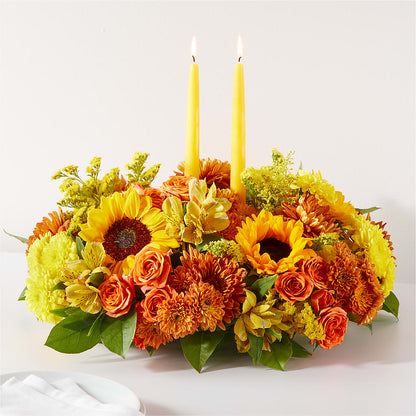 Autumn Harmony Centerpiece – AMELIA'S FLOWERS, Naples FL