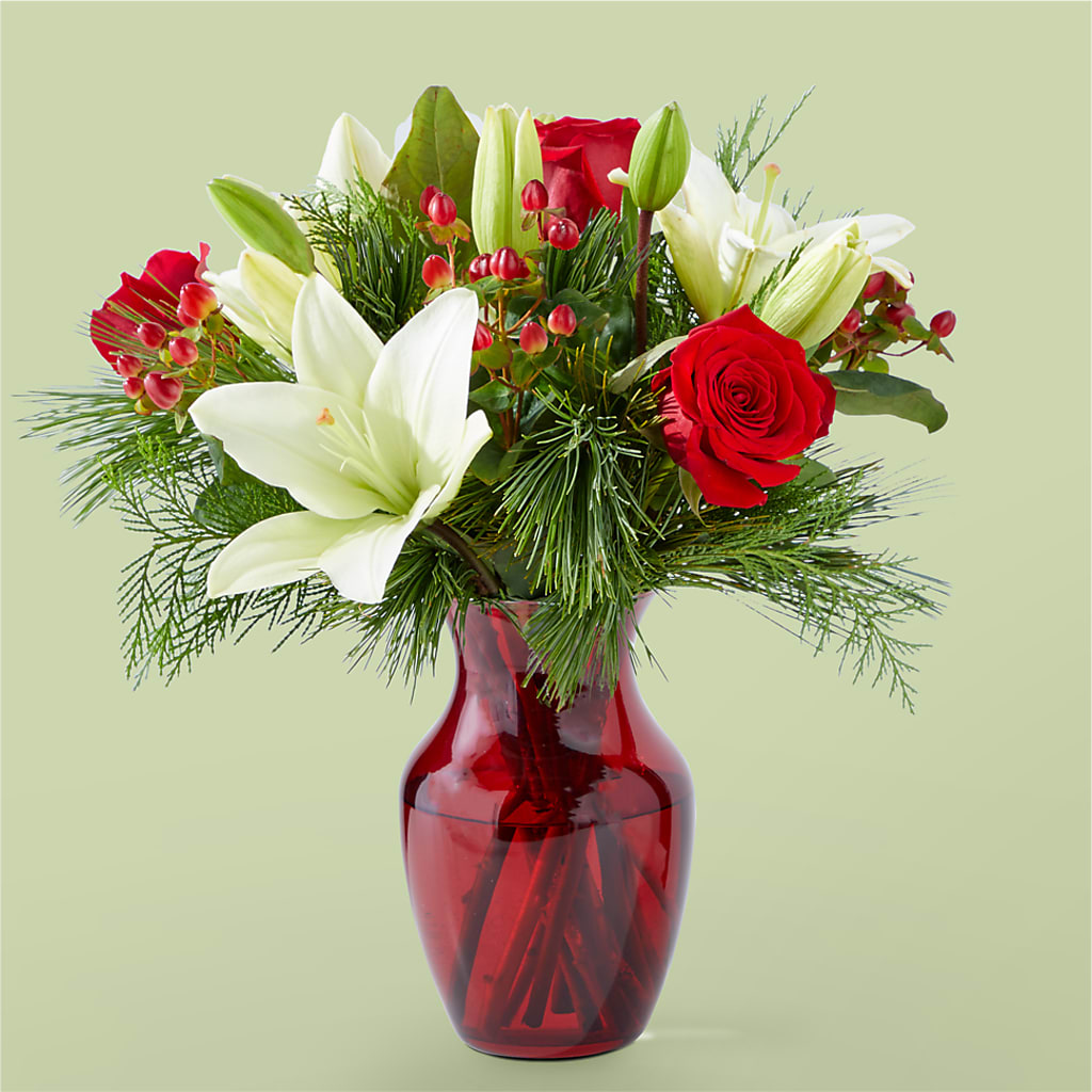 Evergreen Delight Bouquet – AMELIA'S FLOWERS, Naples FL