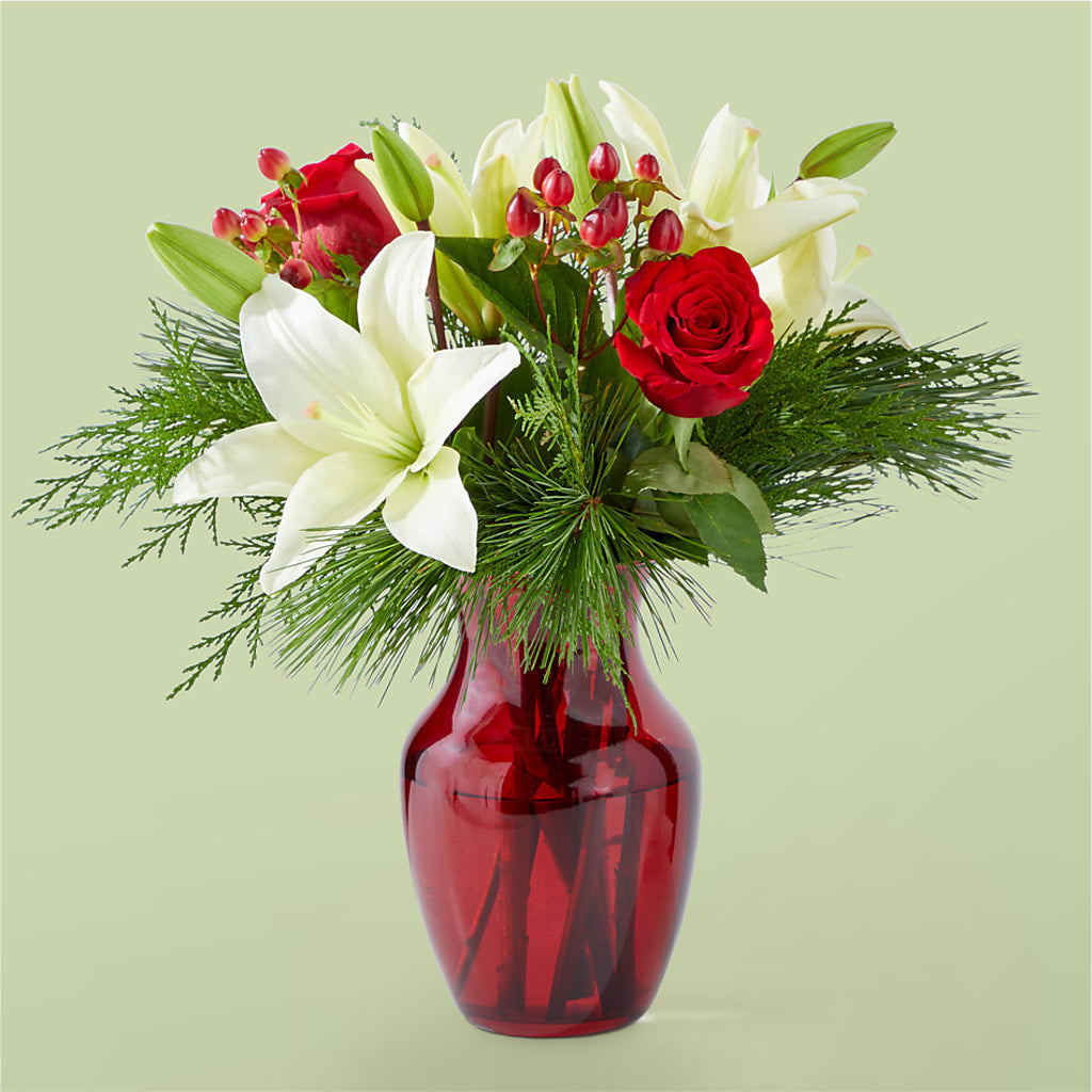 Evergreen Delight Bouquet – AMELIA'S FLOWERS, Naples FL