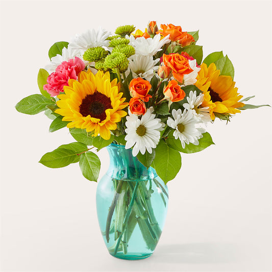 Sun-drenched Blooms Bouquet – AMELIA'S FLOWERS, Naples FL