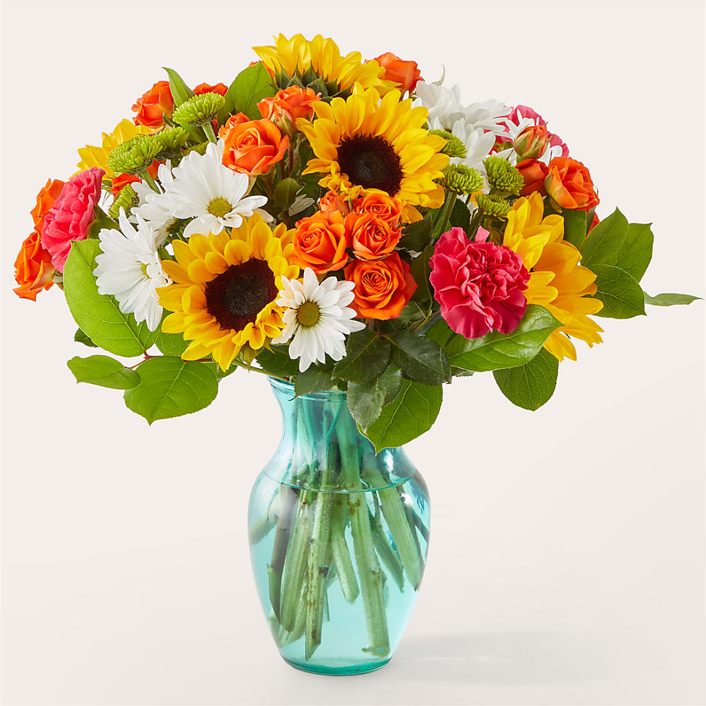 Sun-drenched Blooms Bouquet – AMELIA'S FLOWERS, Naples FL