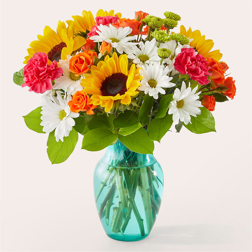 Sun-drenched Blooms Bouquet – AMELIA'S FLOWERS, Naples FL
