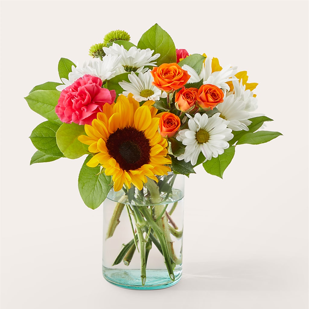 Sun-drenched Blooms Bouquet – AMELIA'S FLOWERS, Naples FL