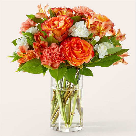 Apricot Glow Bouquet – AMELIA'S FLOWERS, Naples FL