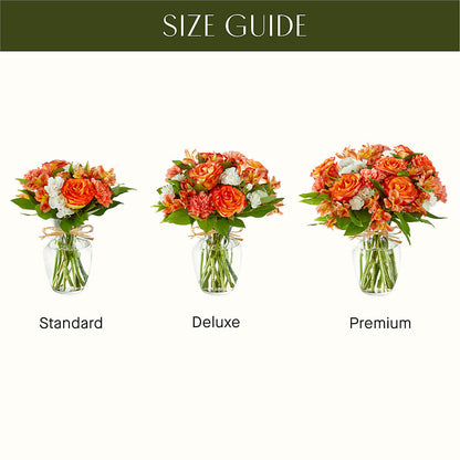Apricot Glow Bouquet – AMELIA'S FLOWERS, Naples FL