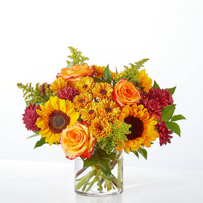Flannel Scarf Bouquet – AMELIA'S FLOWERS, Naples FL