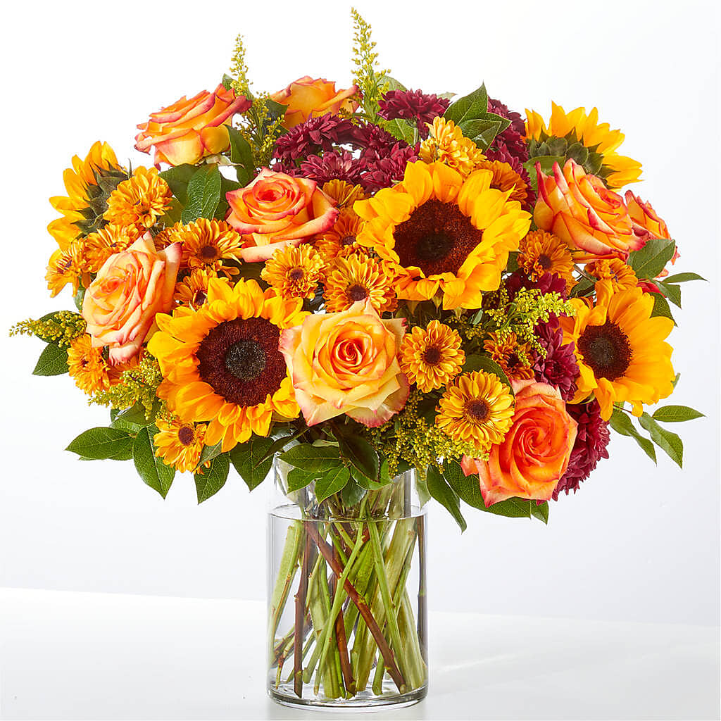 Flannel Scarf Bouquet – AMELIA'S FLOWERS, Naples FL