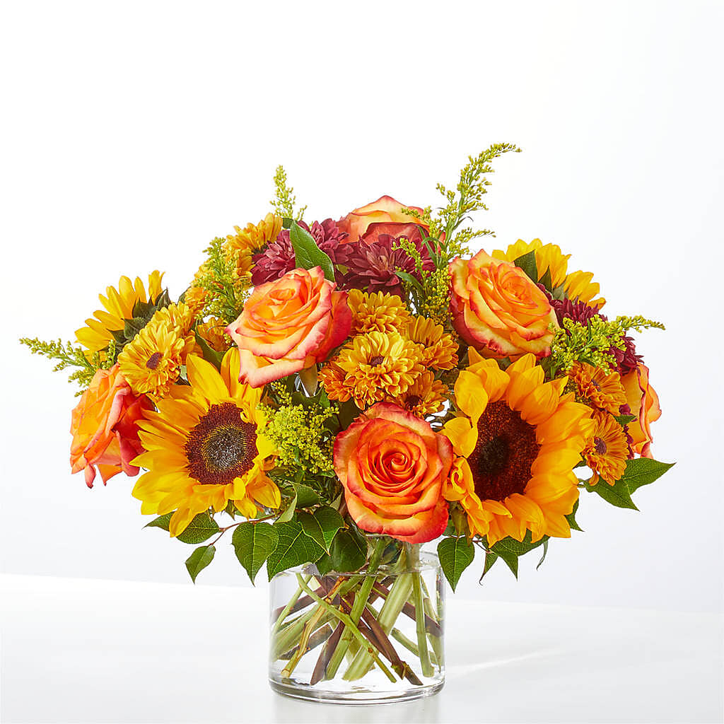 Flannel Scarf Bouquet – AMELIA'S FLOWERS, Naples FL