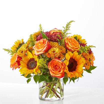 Flannel Scarf Bouquet – AMELIA'S FLOWERS, Naples FL