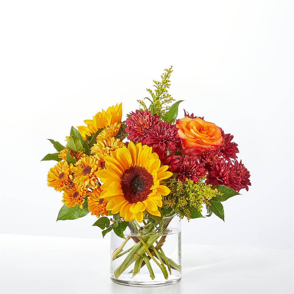 Flannel Scarf Bouquet – AMELIA'S FLOWERS, Naples FL