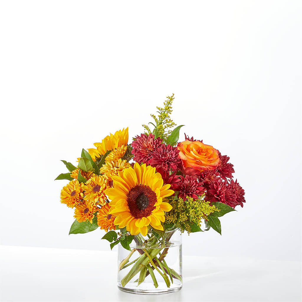 Flannel Scarf Bouquet – AMELIA'S FLOWERS, Naples FL
