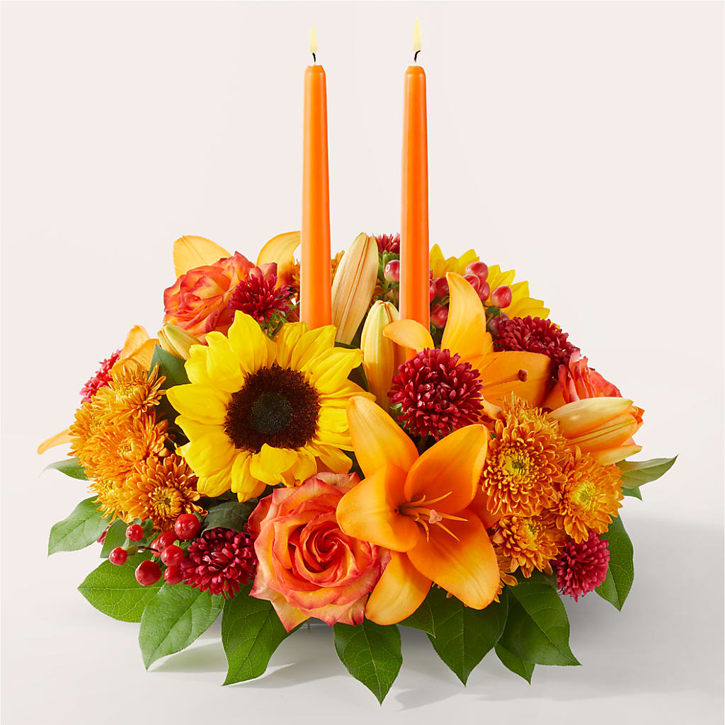 Grateful Centerpiece – AMELIA'S FLOWERS, Naples FL