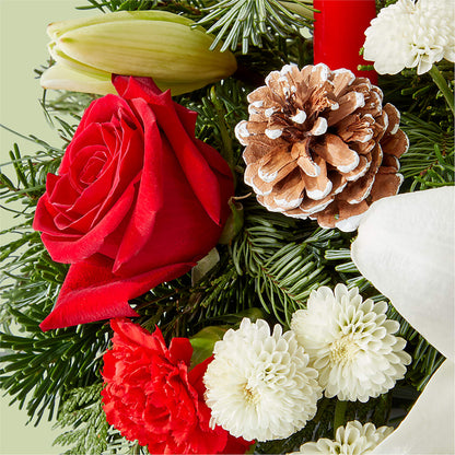 Seasonal Festivities Centerpiece – AMELIA'S FLOWERS, Naples FL