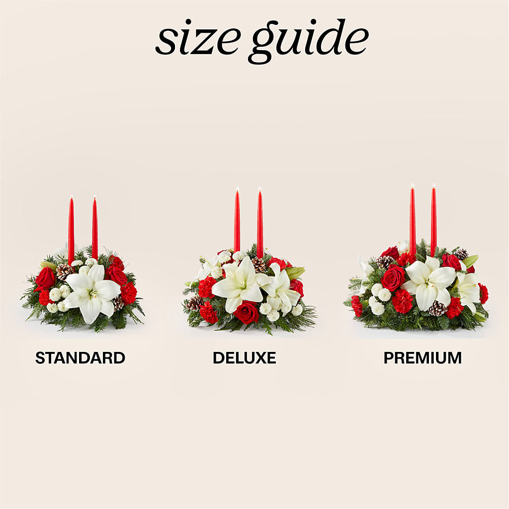 Seasonal Festivities Centerpiece – AMELIA'S FLOWERS, Naples FL