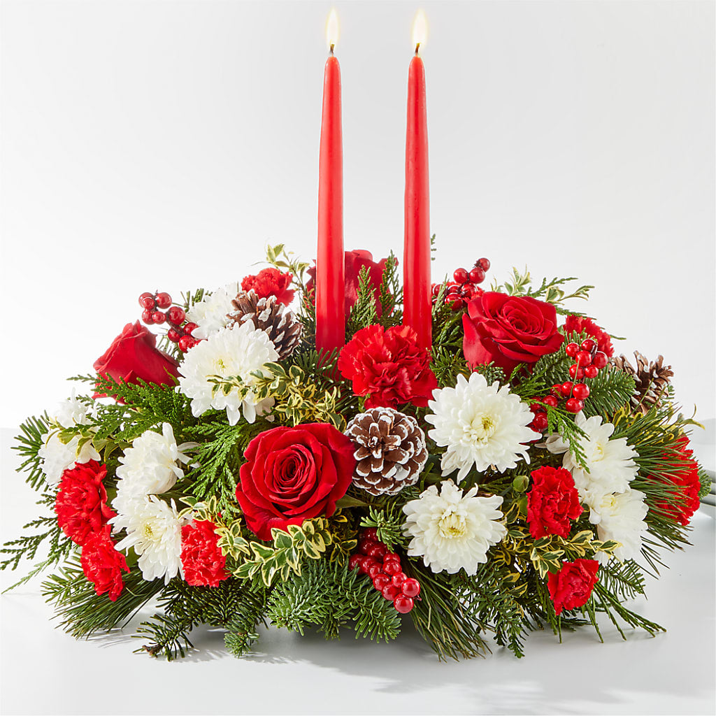 Holiday Soiree Centerpiece – AMELIA'S FLOWERS, Naples FL