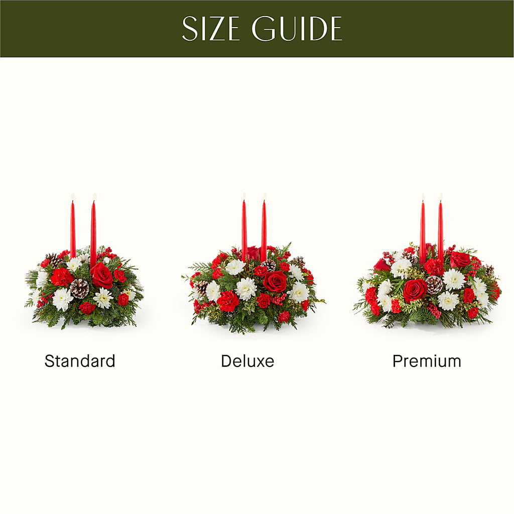 Holiday Soiree Centerpiece – AMELIA'S FLOWERS, Naples FL