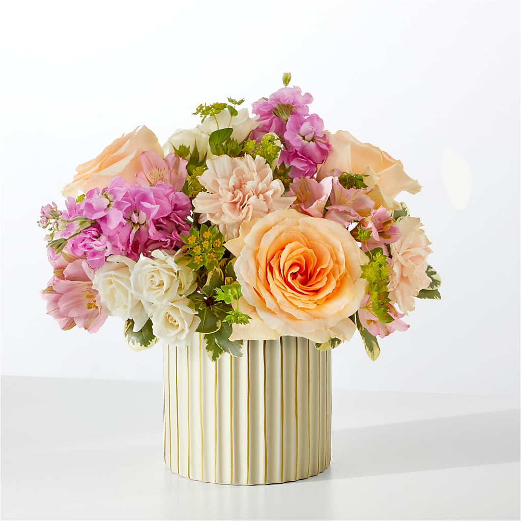 Paradise Bouquet with Ivory Vase – AMELIA'S FLOWERS, Naples FL