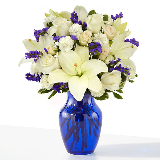Sapphire Rush Bouquet – AMELIA'S FLOWERS, Naples FL