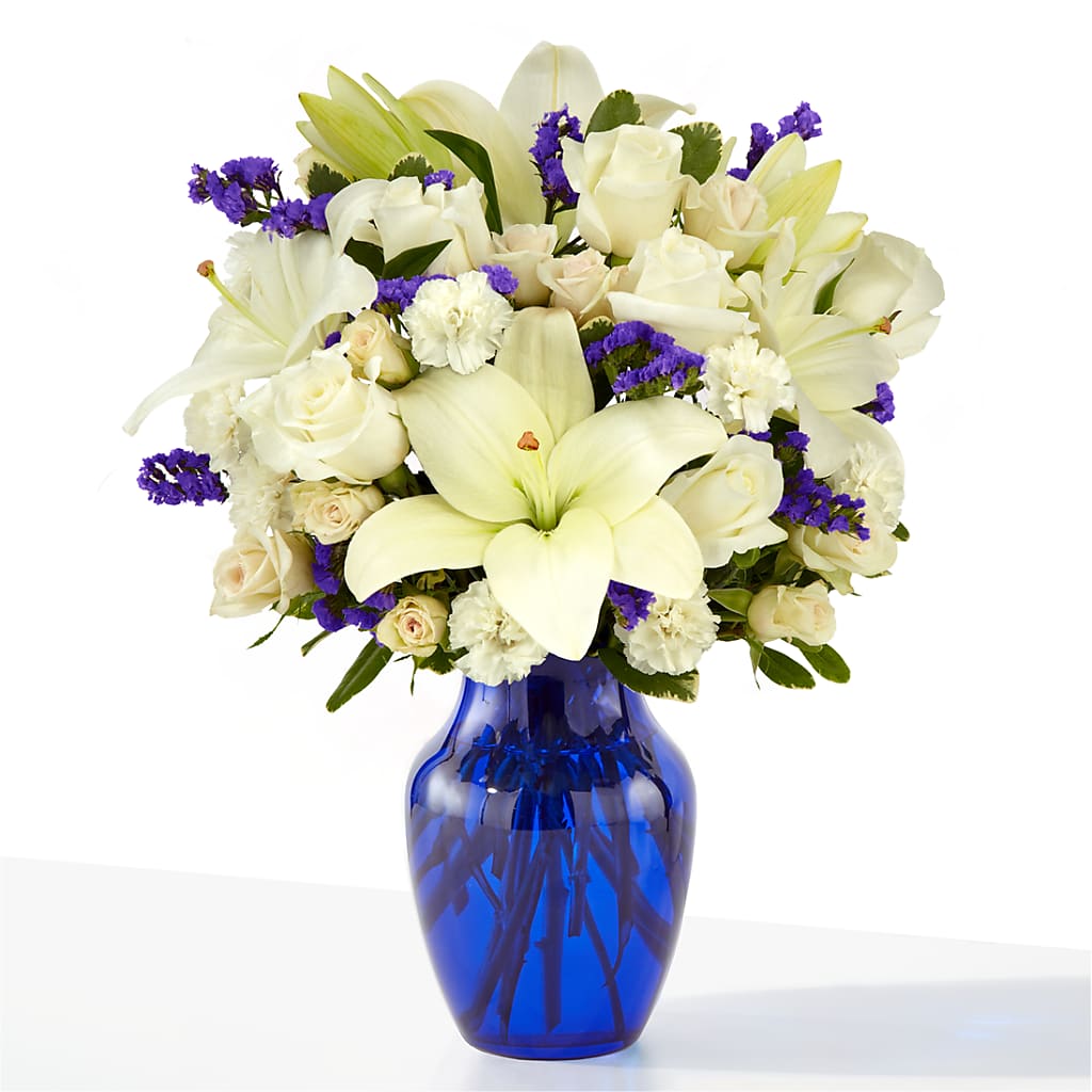 Sapphire Rush Bouquet – AMELIA'S FLOWERS, Naples FL