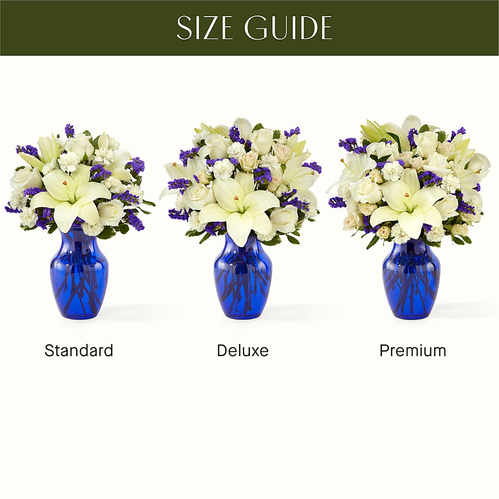 Sapphire Rush Bouquet – AMELIA'S FLOWERS, Naples FL