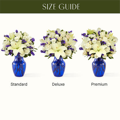 Sapphire Rush Bouquet – AMELIA'S FLOWERS, Naples FL