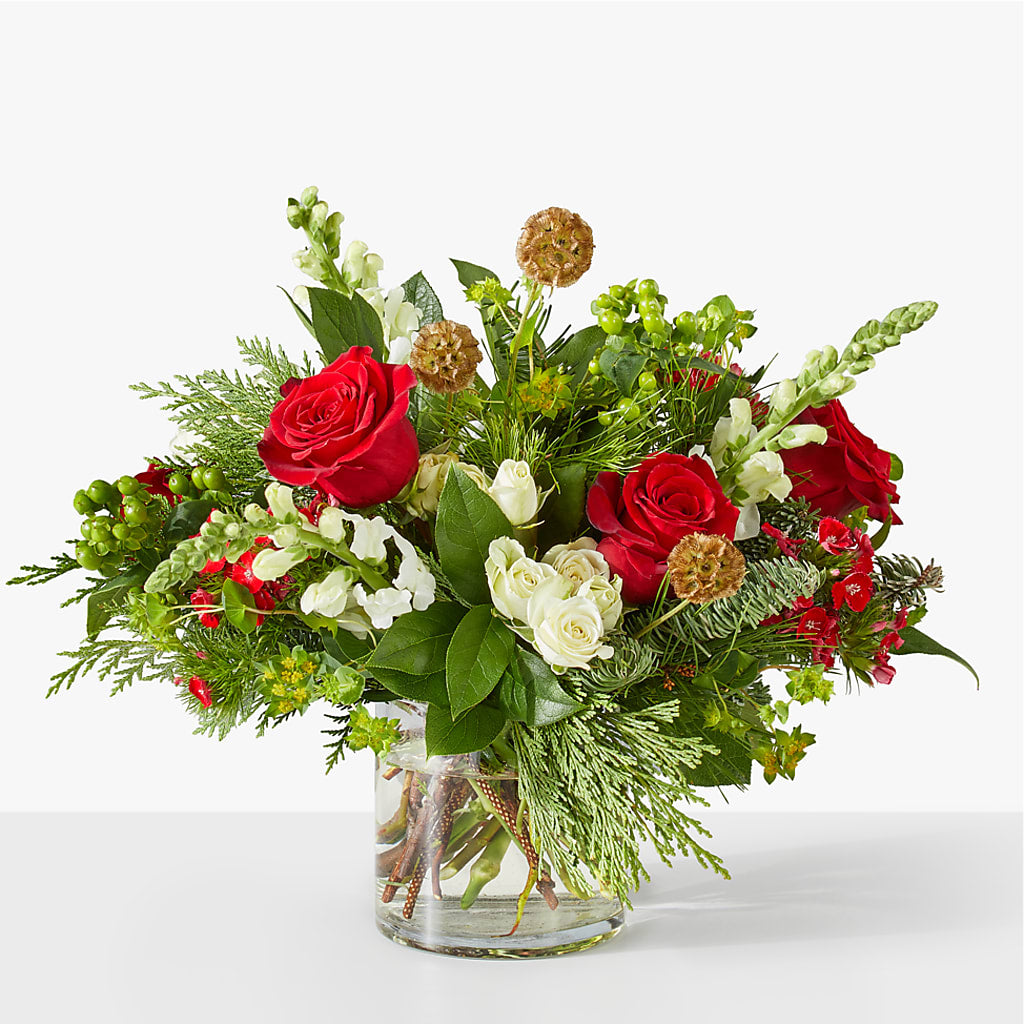 Deck the Halls Bouquet – AMELIA'S FLOWERS, Naples FL