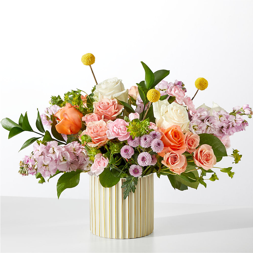 French Market Bouquet with Ivory Vase – AMELIA'S FLOWERS, Naples FL
